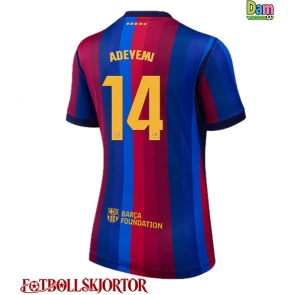 Barcelona Karim Adeyemi #14 Hemmatröja Dam 2026-27 Kortärmad
